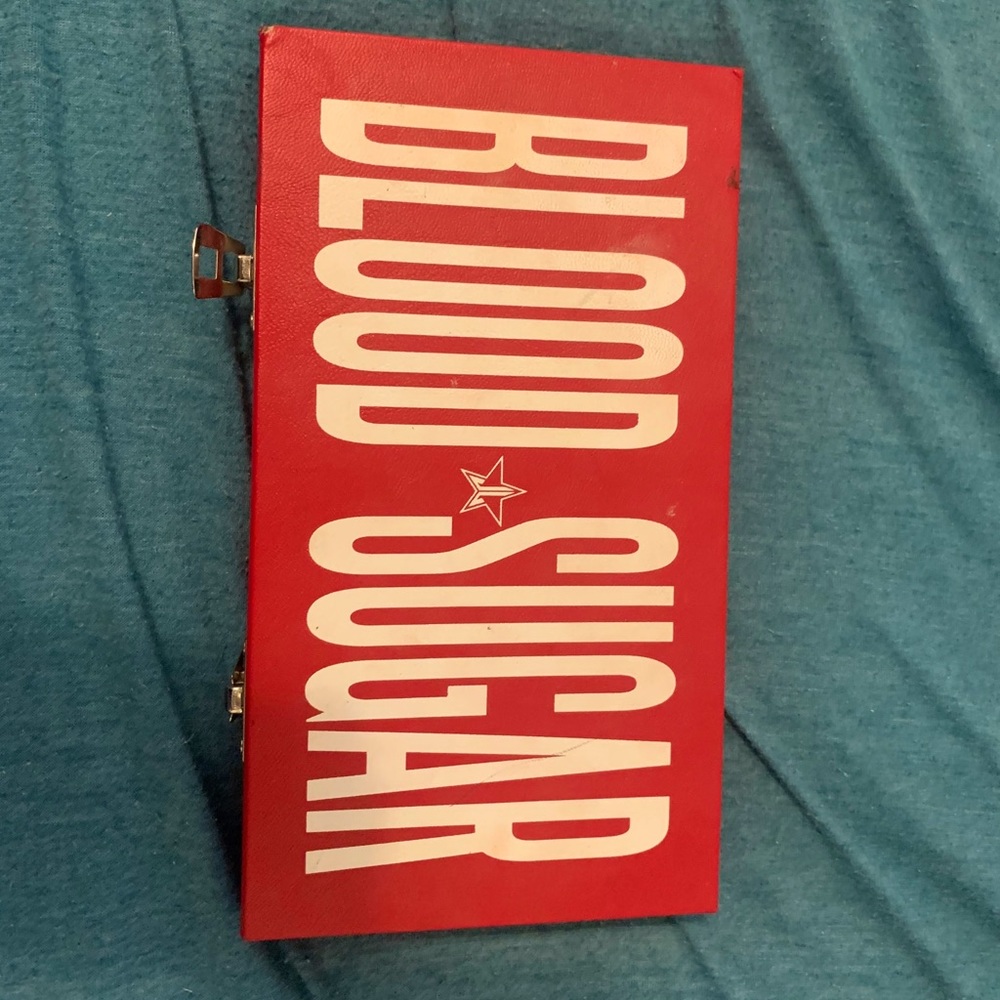 Used Jeffree Star Cosmetics Blood Sugar Palette